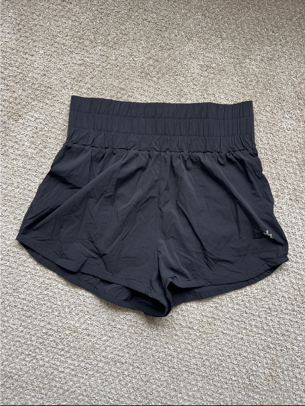 JoyLab Black High-Waist Athletic Shorts